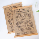 Father Scroll Poster